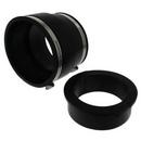 Fernco Plastic and Stainless Steel Reducing Coupling 