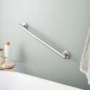 Signature Hardware Brushed Nickel 1-1/4 x 24 in. Grab Bar 