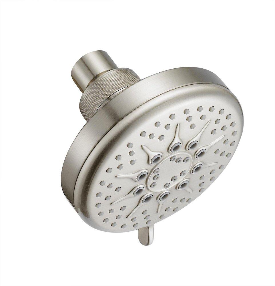 PROFLO&reg; Brushed Nickel 1.75 GPM Water Saving Massage Showerhead 