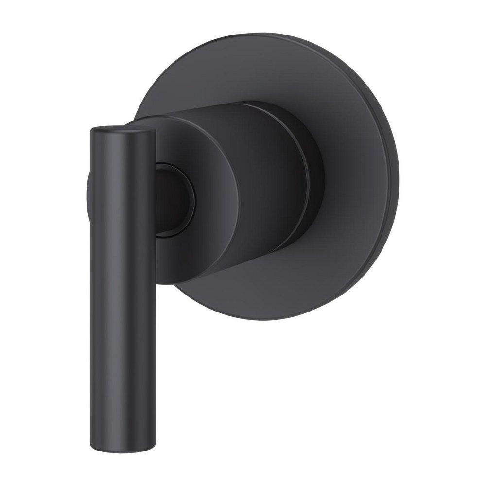 Pfister Matte Black Single Handle Diverter Trim for 015-2WDX and 015-4WDX 
