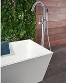 Pfister Matte Black Single Handle Lever Floor Mount Filler (Trim Only) 