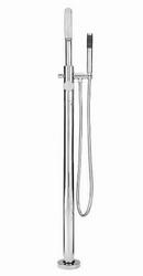 Pfister Matte Black Single Handle Lever Floor Mount Filler (Trim Only) 