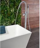 Pfister Brushed Gold Single Handle Lever Floor Mount Filler (Trim Only) 