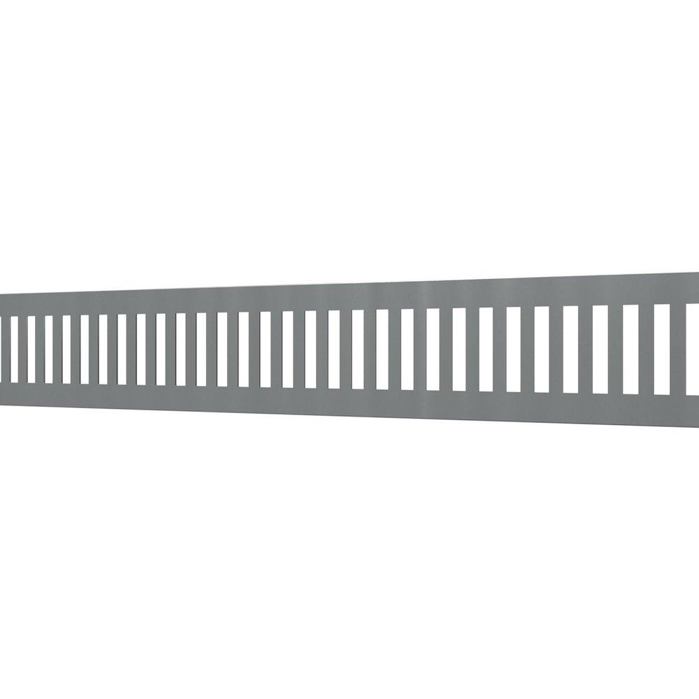 QuickDrain Brushed Stainless Steel 32 in. Vertical Drain Cover Strainer 