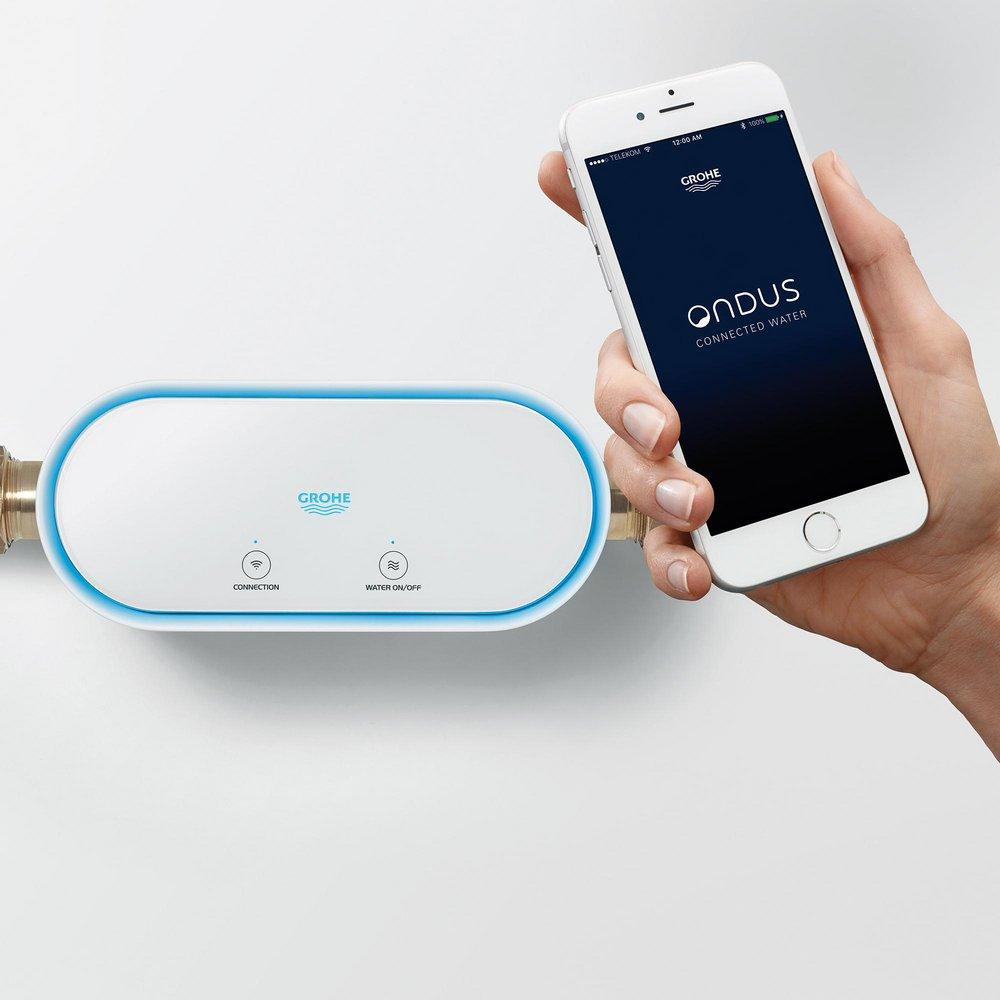 GROHE White Sense Guard Smart Water Controller 