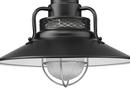 Millennium Lighting Satin Black 100W 1-Light Medium E-26 Pendant Light with Inside Etched Glass 