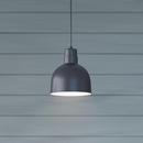 Millennium Lighting Satin Black 1-Light Cord Hung Deep Bowl Shade 