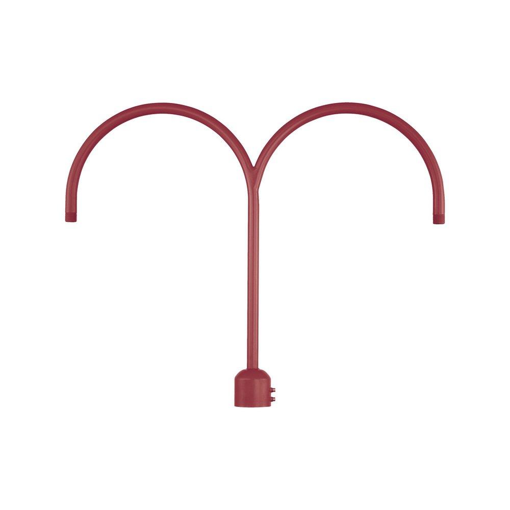 Millennium Lighting Satin Red 2-Light Post Adapter 