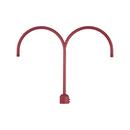 2-Light Post Adapter in Satin Red