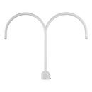 Millennium Lighting White 2-Light Post Adapter 