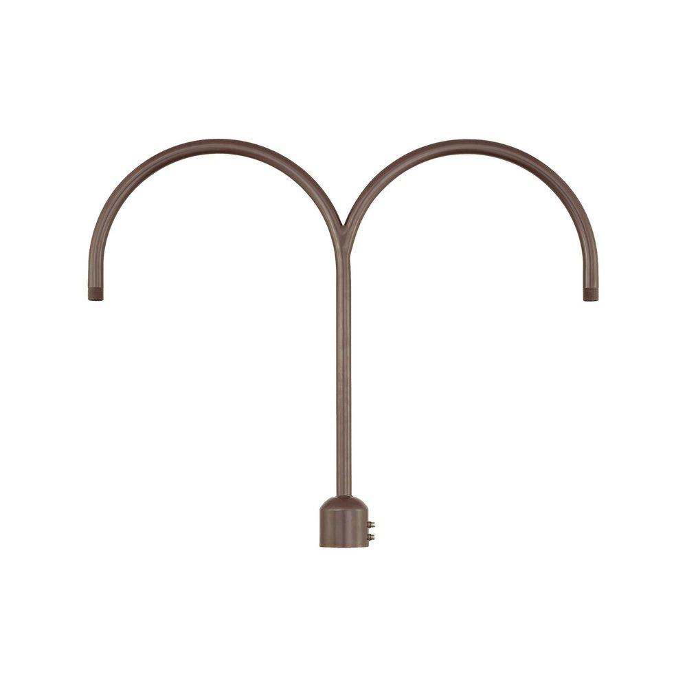 Millennium Lighting Architectural Bronze 2-Light Post Adapter 