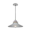 Millennium Lighting Galvanized 1-Light Cord Hung Railroad Shade 