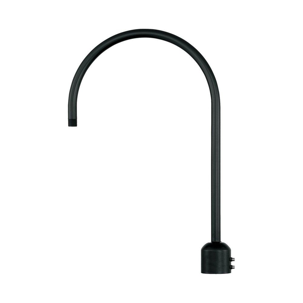 Millennium Lighting Satin Black 1-Light Post Adapter 