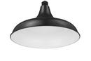 Millennium Lighting Satin Black 200W 1-Light Medium E-26 Incandescent Warehouse Shade 