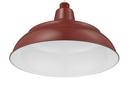 1-Light Warehouse Shade in Satin Red