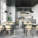 Millennium Lighting Satin Black 1-Light Cord Hung Warehouse Shade 