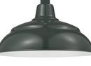 Millennium Lighting Satin Green 200W 1-Light Medium E-26 Incandescent Warehouse Shade 