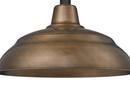 Millennium Lighting Natural Copper 200W 1-Light Medium E-26 Warehouse Shade 
