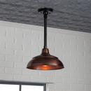 Millennium Lighting Natural Copper 1-Light Warehouse Shade 