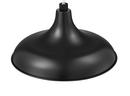 Millennium Lighting Satin Black 200W 1-Light Medium E-26 Incandescent Warehouse Shade 