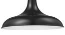 Millennium Lighting Satin Black 1-Light Modified Warehouse Shade 