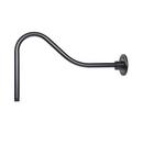 Goose Neck in Aluminum Satin Black