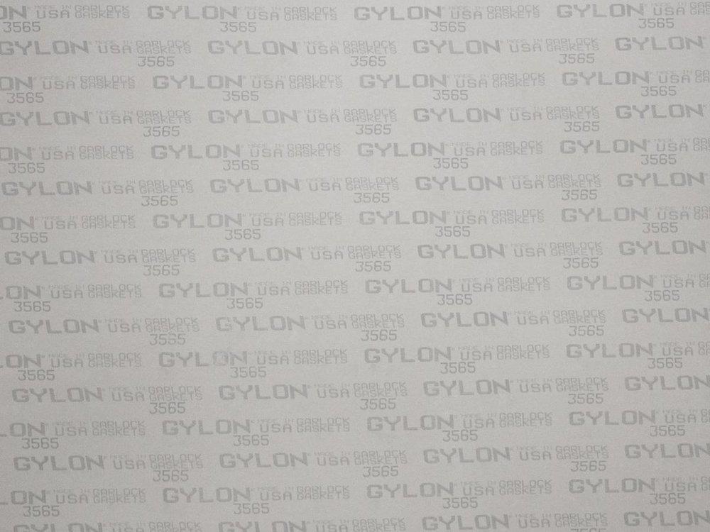 Gasket Sheet, PTFE with Aluminosilicate Microspheres, White, Branded, 0.125 in. Thick X 60.0 in. Length X 60.0 in. Width 