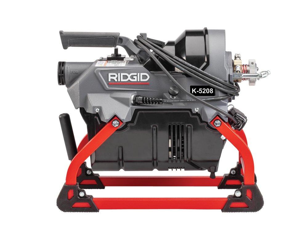 RIDGID Dark Grey Electric 115V 60Hz Machine with Guide Hose 