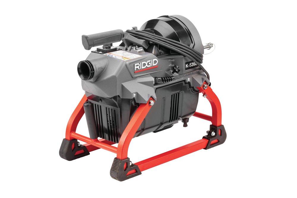 RIDGID Dark Grey Electric 115V 60Hz Machine with Guide Hose 