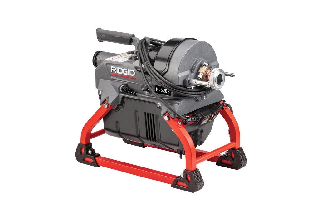 RIDGID Dark Grey Electric 115V 60Hz Machine with Guide Hose 