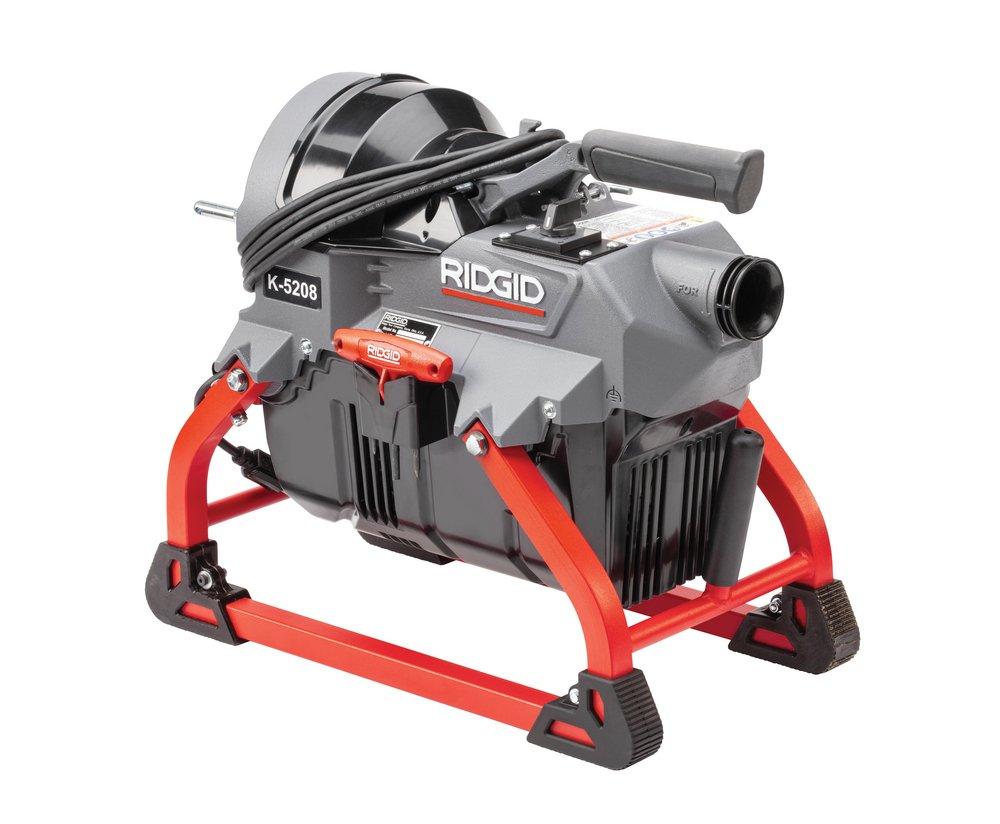 RIDGID Dark Grey Electric 115V 60Hz Machine with Guide Hose 