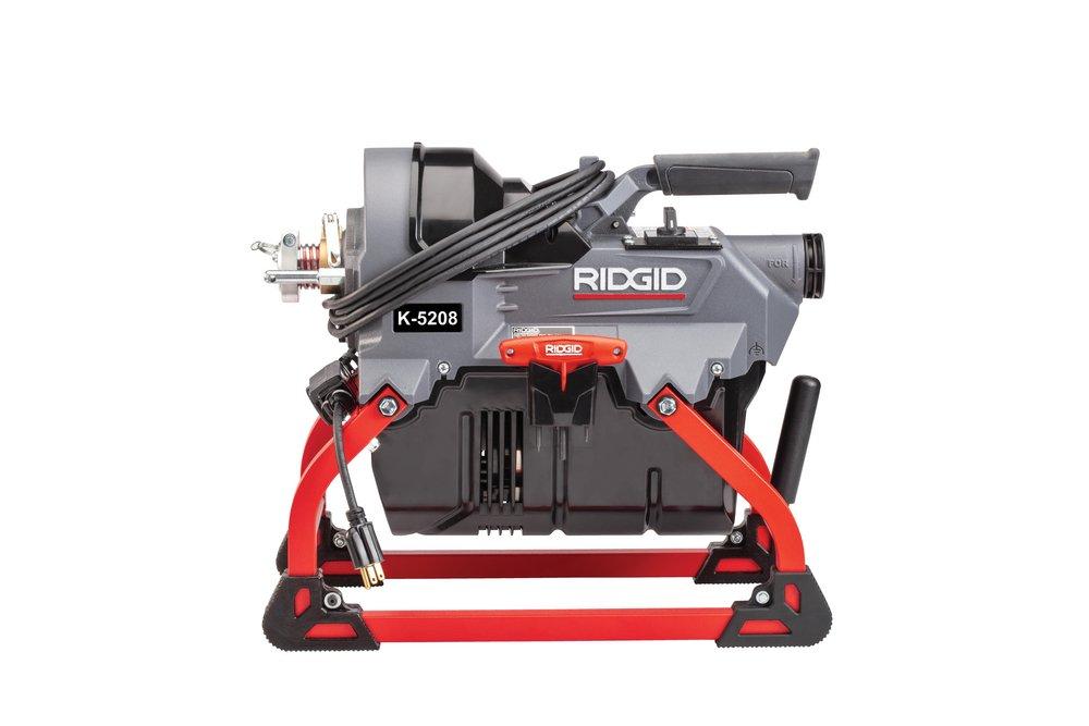 RIDGID Dark Grey Electric 115V 60Hz Machine with Guide Hose 