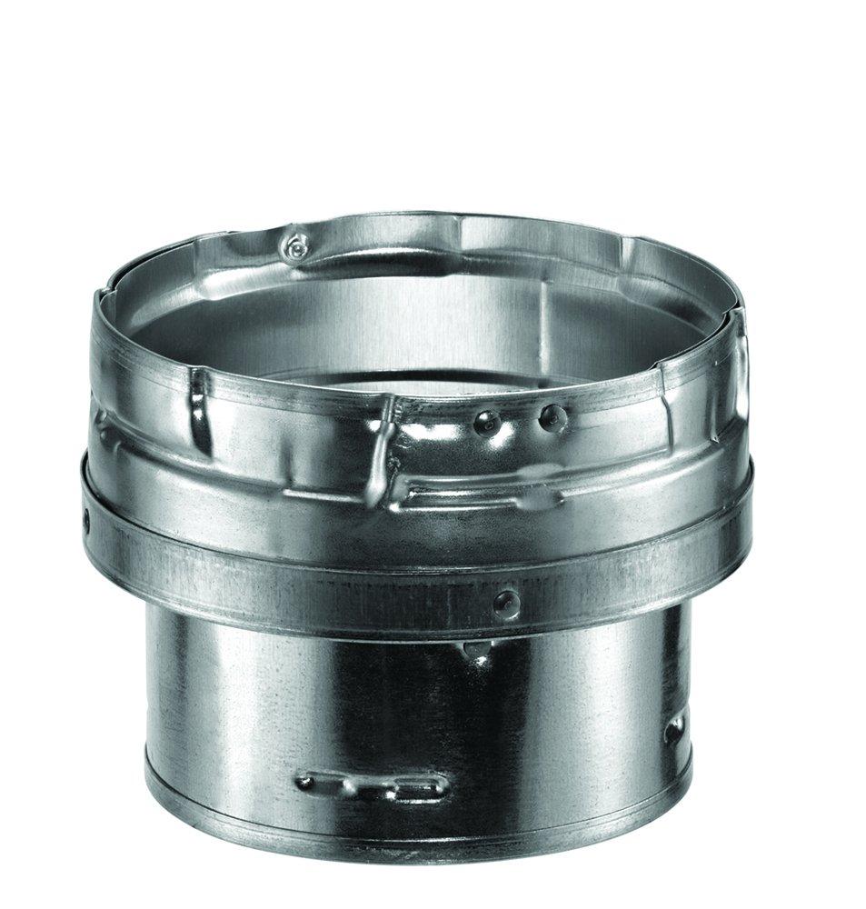 M&G Duravent 4 in. Gas Vent Increaser Aluminum Galvanized 