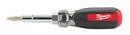Milwaukee&reg; Silver Manual 6 in. Multi-bit Cushion Grip Screwdriver 