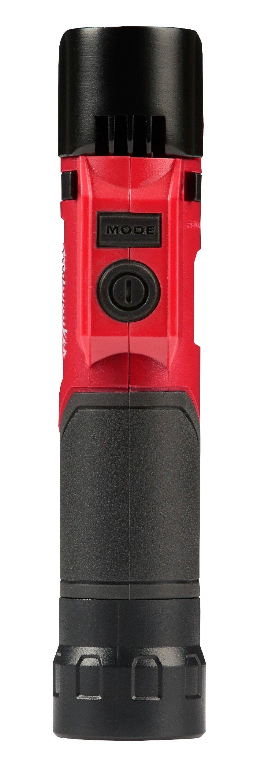 Milwaukee&reg; Black USB Rechargeable Pivoting Flashlight 