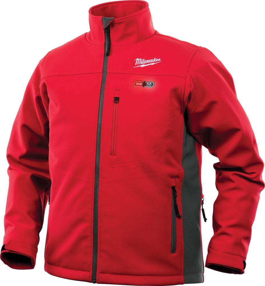 Milwaukee&reg; Red Polyester Heated Jacket in Red 