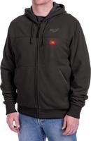 Milwaukee&reg; Black 12V REDLITHIUM&trade; Polyester Heated Hoodies Kit in Black 