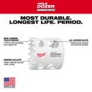 Milwaukee&reg; 2-1/2 HOLE DOZER with CARBIDE TEETH 