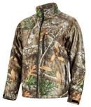 XL Size 12V Polyester Heated Jacket in Camouflage