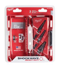 #1, #2 and #4 Step Bit Kit (3-Piece)