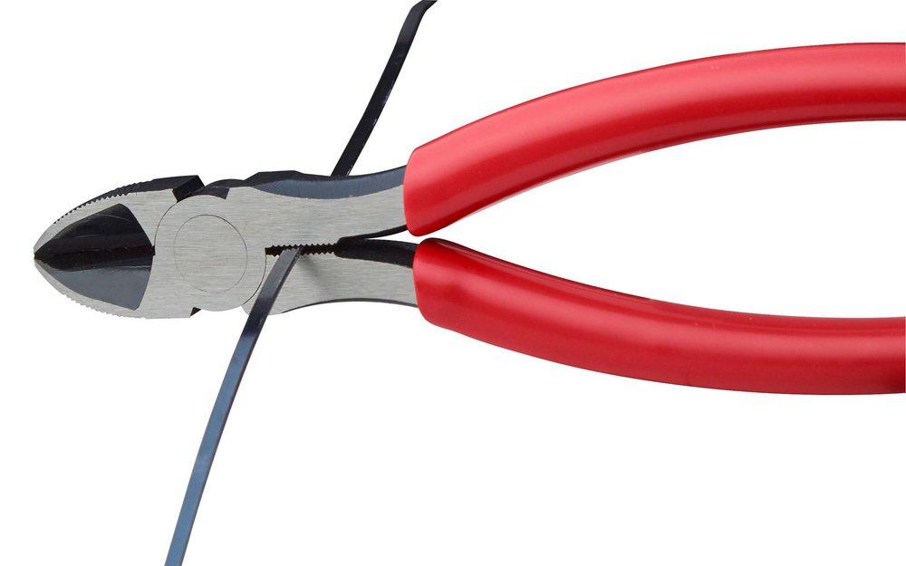 Milwaukee&reg; Red 0.34 in. Diagonal Cutting Plier 
