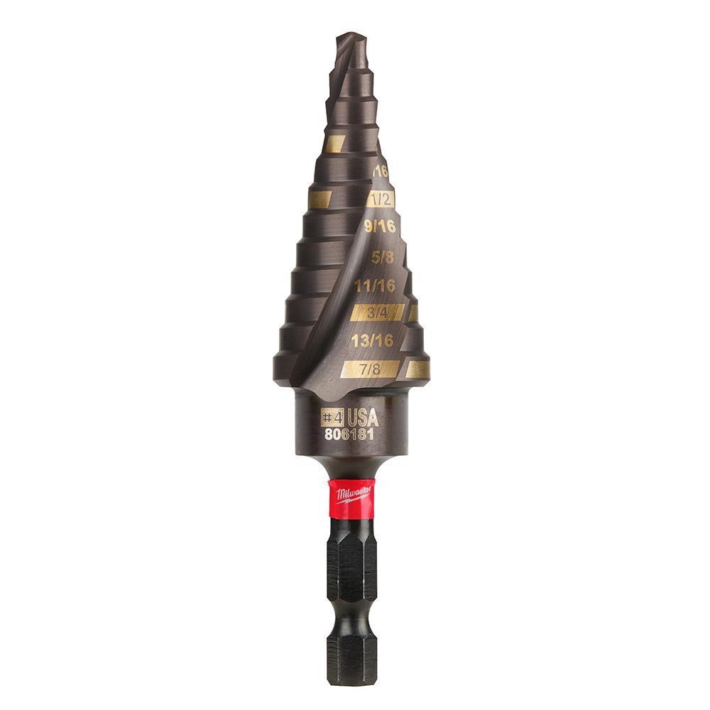 Milwaukee&reg; 3/16 - 7/8 in. Hex Step Bit 