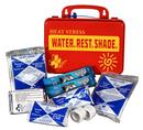 Certified Safety Red Heat Stress Relief Kit in Red 