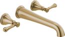 Delta Faucet Brilliance&reg; Champagne Bronze Two Handle Wall Mount Filler (Trim Only) 
