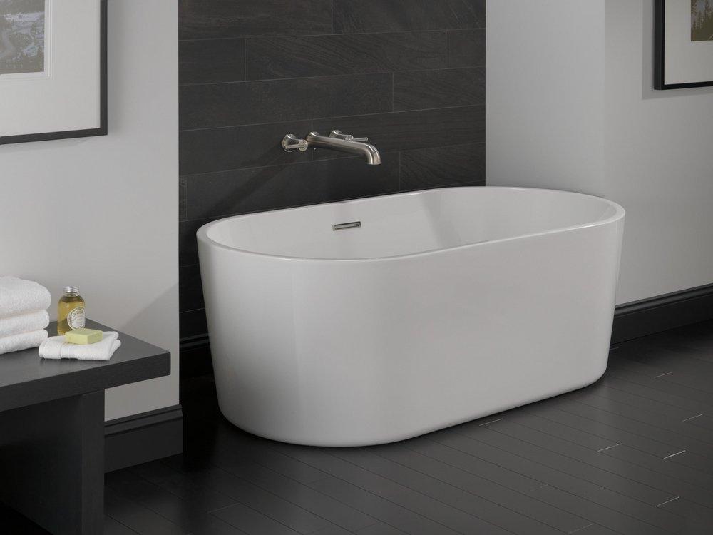 Delta Faucet Stainless Two Handle Wall Mount Filler (Trim Only) 
