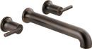 Delta Faucet Venetian Bronze Double Lever Handle Wall Mount Tub Filler Trim Only 