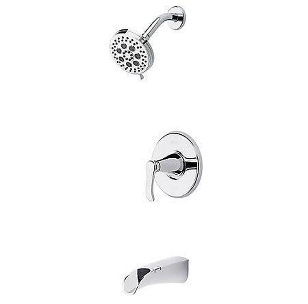 Pfister Polished Chrome Single Handle Multi Function Bathtub & Shower Faucet Trim Only 