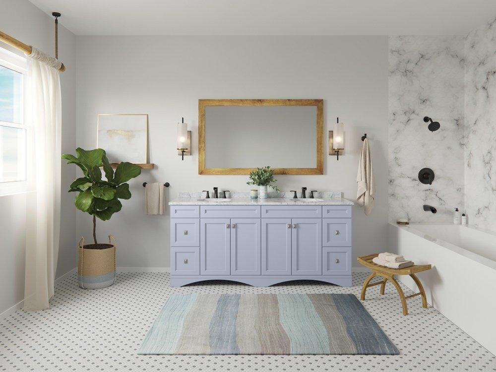 Pfister Spot Defense Brushed Nickel Single Handle Multi Function Bathtub & Shower Faucet Trim Only 