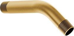 6 in. Shower Arm in Brushed Gold