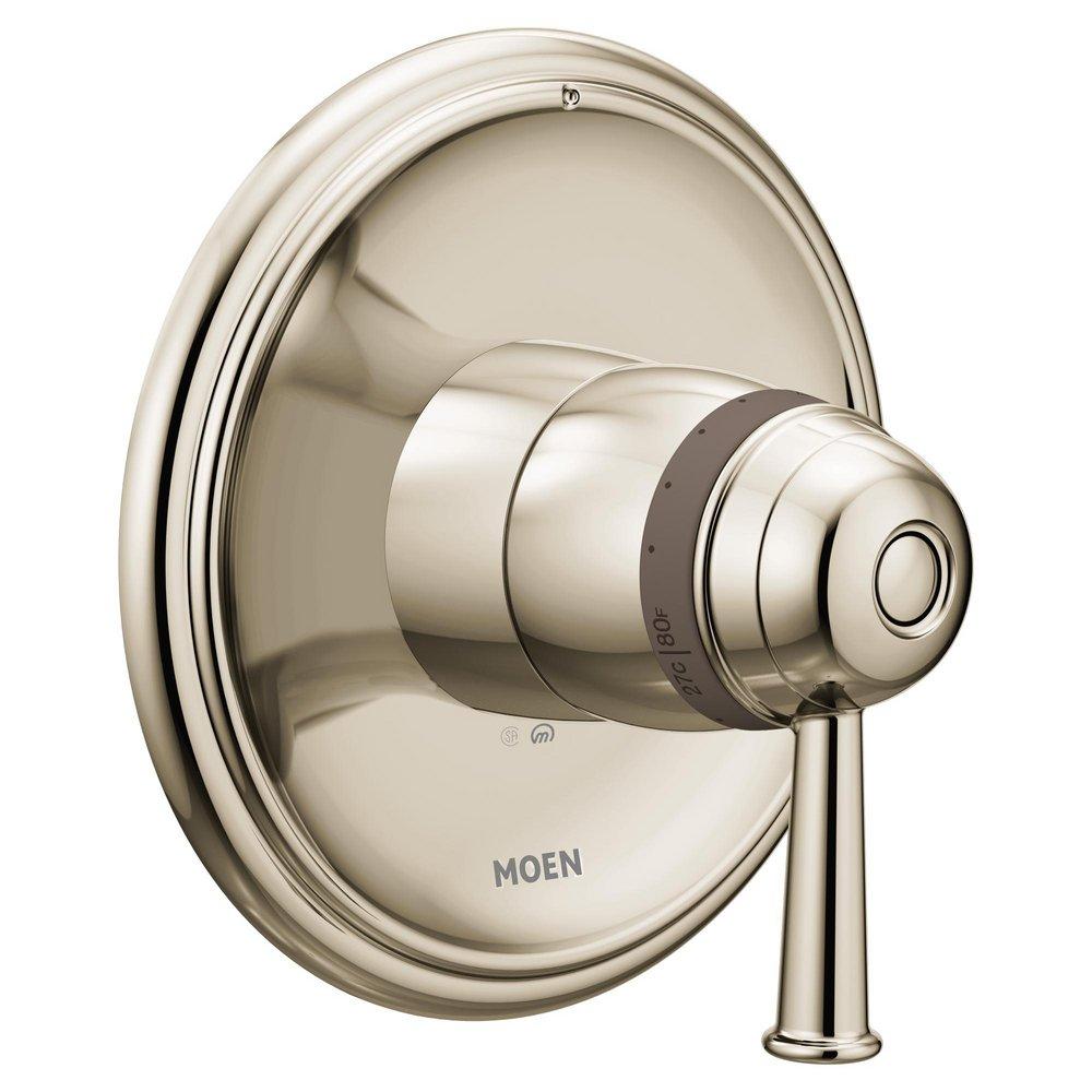Moen Polished Nickel Single Handle Function Bathtub & Shower Faucet (Trim Only) 